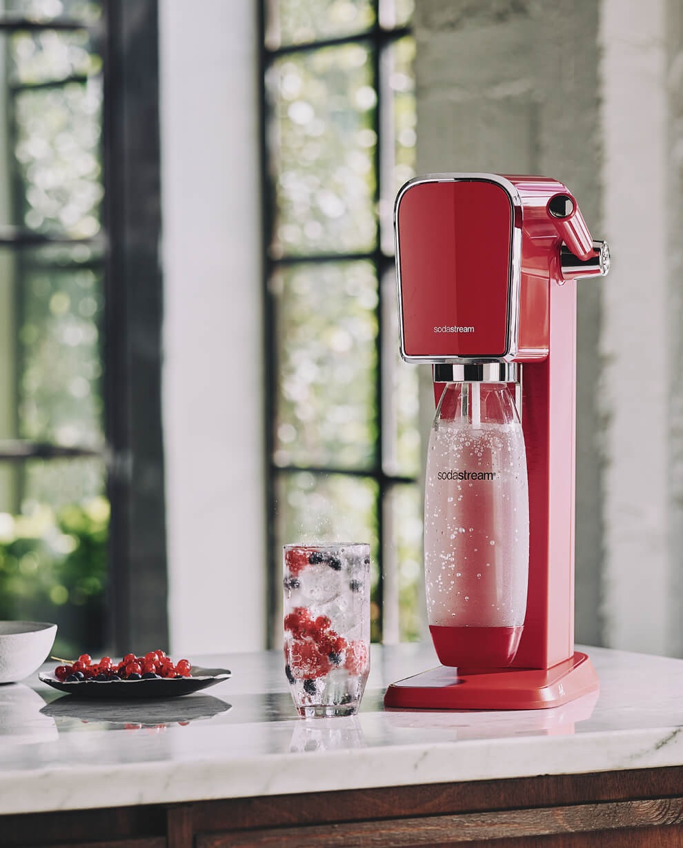 Gasatore Sodastream Art Mandarin con bottiglia e ricarica sodastream