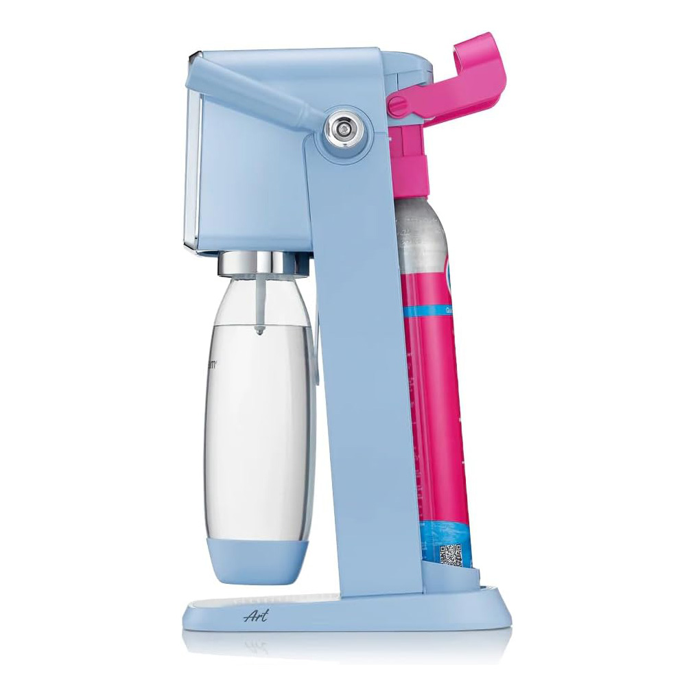 Gasatore Sodastream Art Misty Blue con bottiglia e ricarica sodastream