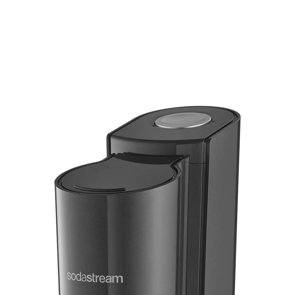 Gasatore Sodastream Crystal black con bottiglia in vetro