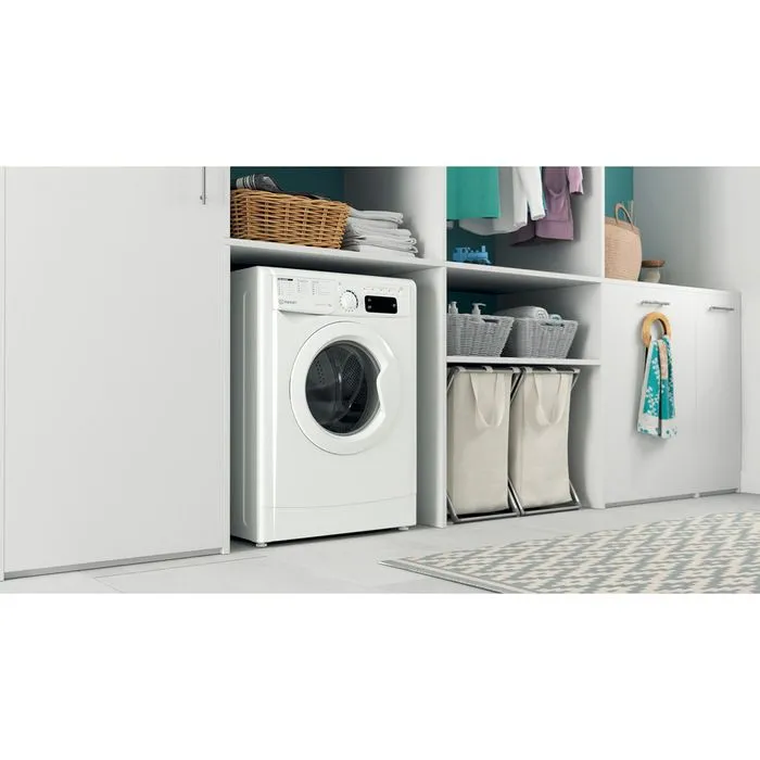 Lavatrice a libera installazione 8 kg Indesit EWE 81284 W IT