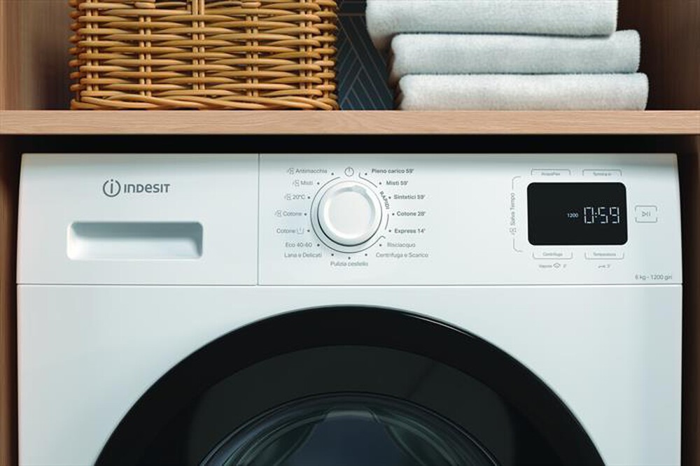 Lavatrice slim 6 kg Indesit IM 642B MY TIME IT