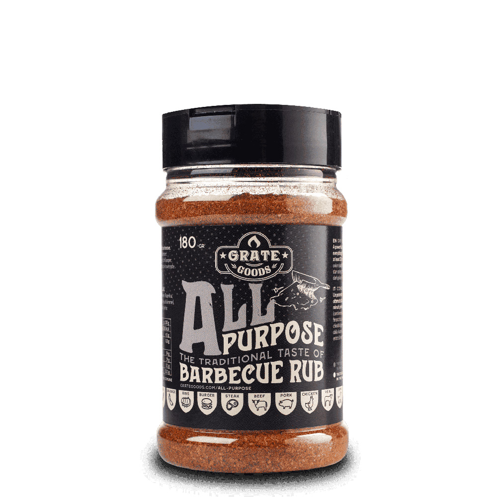 Rub Barbecue All Purpose 180 gr Grate Goods