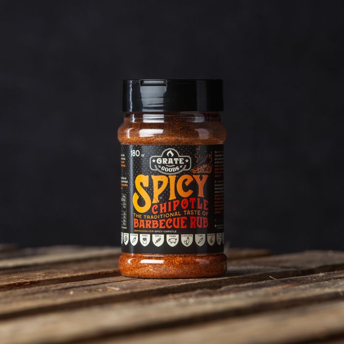 Rub Barbecue piccante  Spicy Chipotle 180 gr Grate Goods