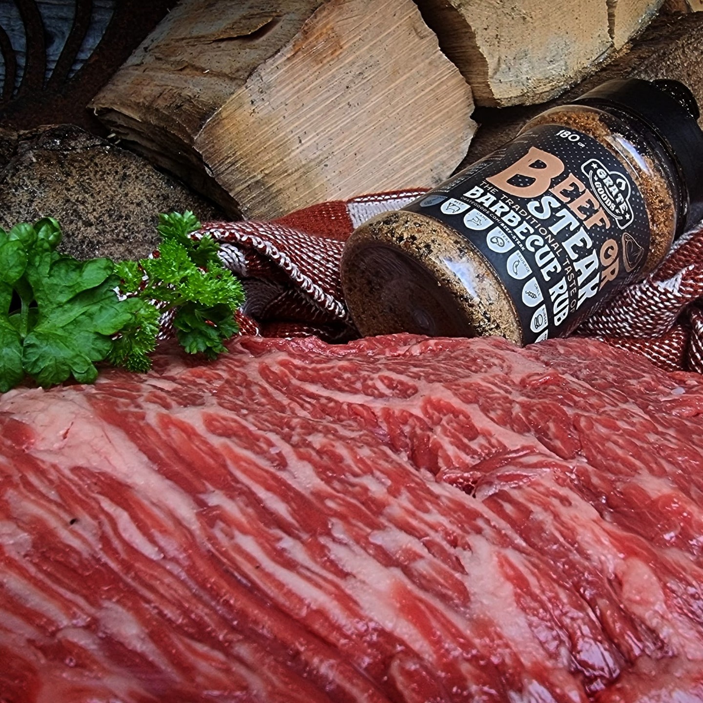 Rub Barbecue Beef or Steak 180 gr Grate Goods