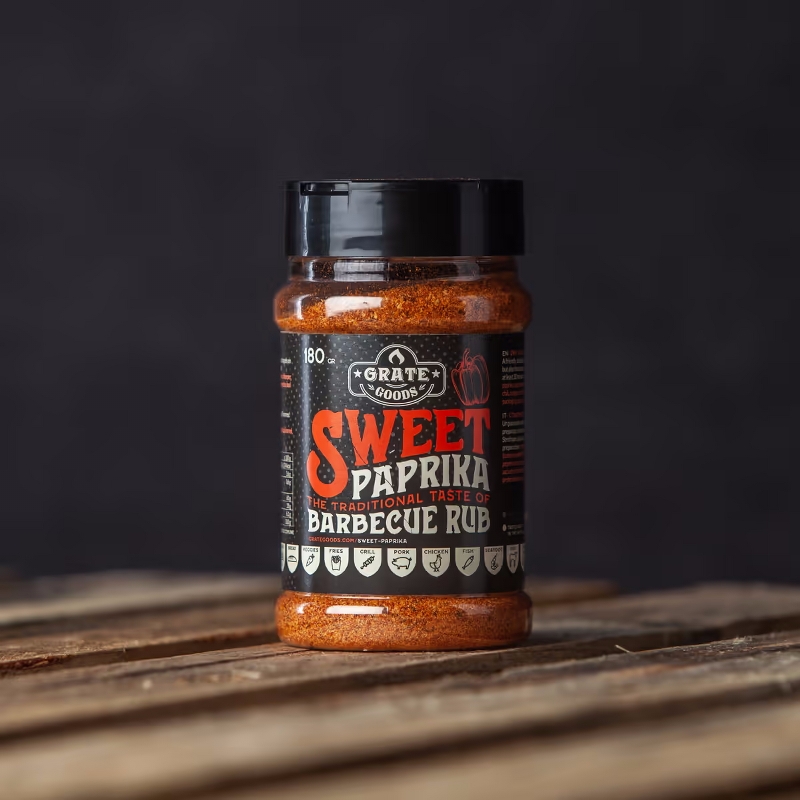 Rub Barbecue Sweet Paprika 180 gr Grate Goods