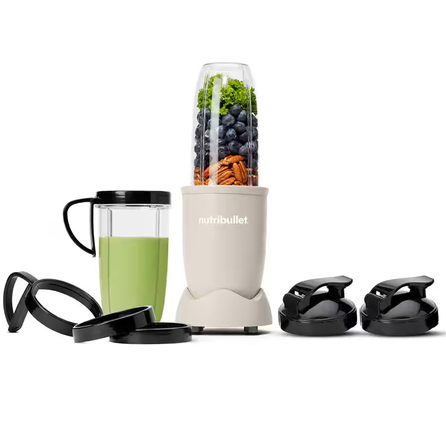 Nutribullet Pro Mineral frullatore 900 W con 7 accessori sabbia