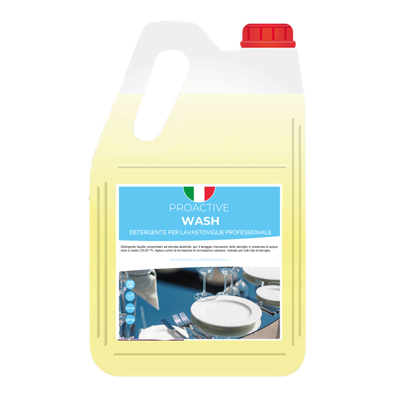 Detergente per lavastoviglie professionale ProActive Wash 5 litri