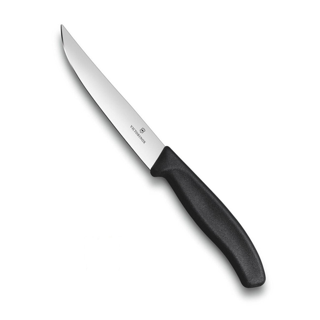 Spelucchino lama liscia manico ergonomico nero - Victorinox Swissclassic